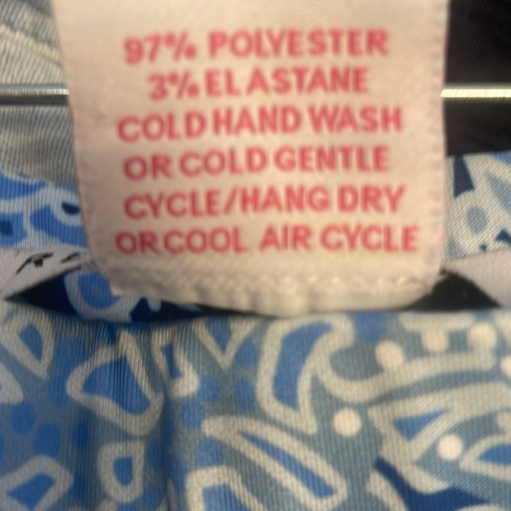 Gretchen Scott Blue Paisley Skort L - Picture 6 of 7